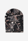 Carhartt WIP Blevin Mask Camo Feather Tree, Black