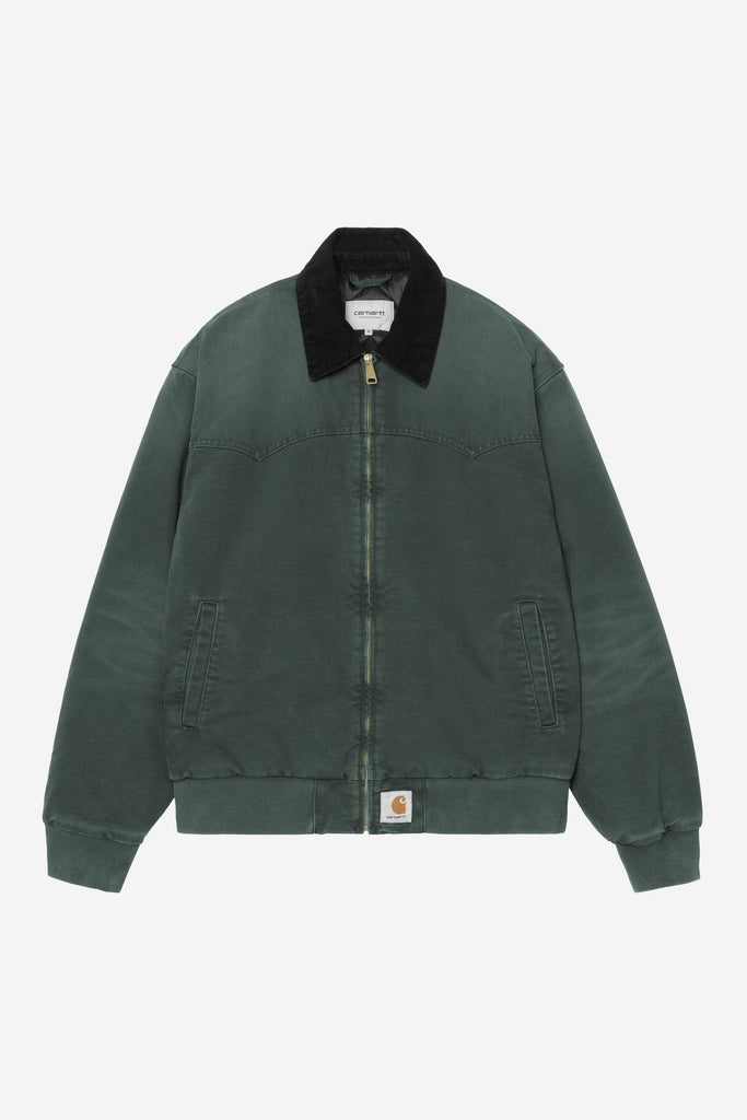Carhartt WIP OG Santa Fe Jacket Raven/Black, Stone Canvas