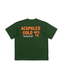 Acapulco Gold JAPAN 7.1oz OJ Logo S/S Tee / Box Fit (Forest)