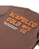 Acapulco Gold JAPAN 7.1oz OJ Logo S/S Tee / Box Fit (Walnut)