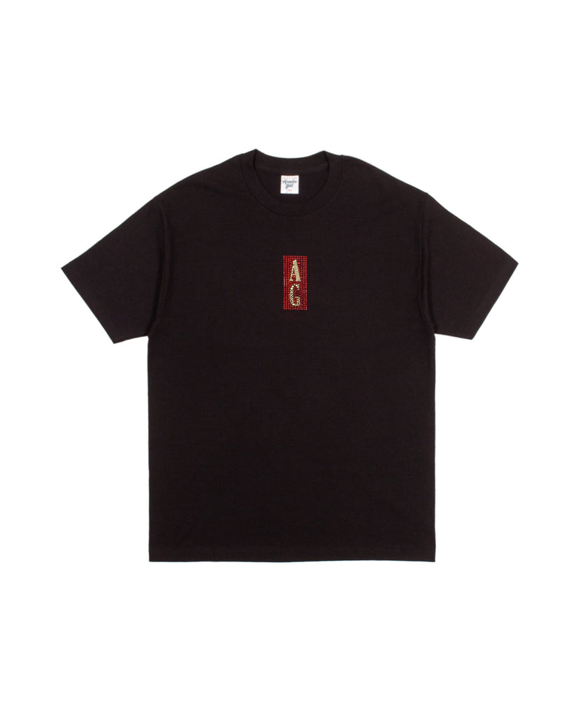 Acapulco Gold JAPAN Rhinestone S/S Tee Black