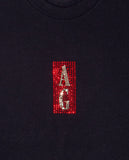 Acapulco Gold JAPAN Rhinestone S/S Tee Black