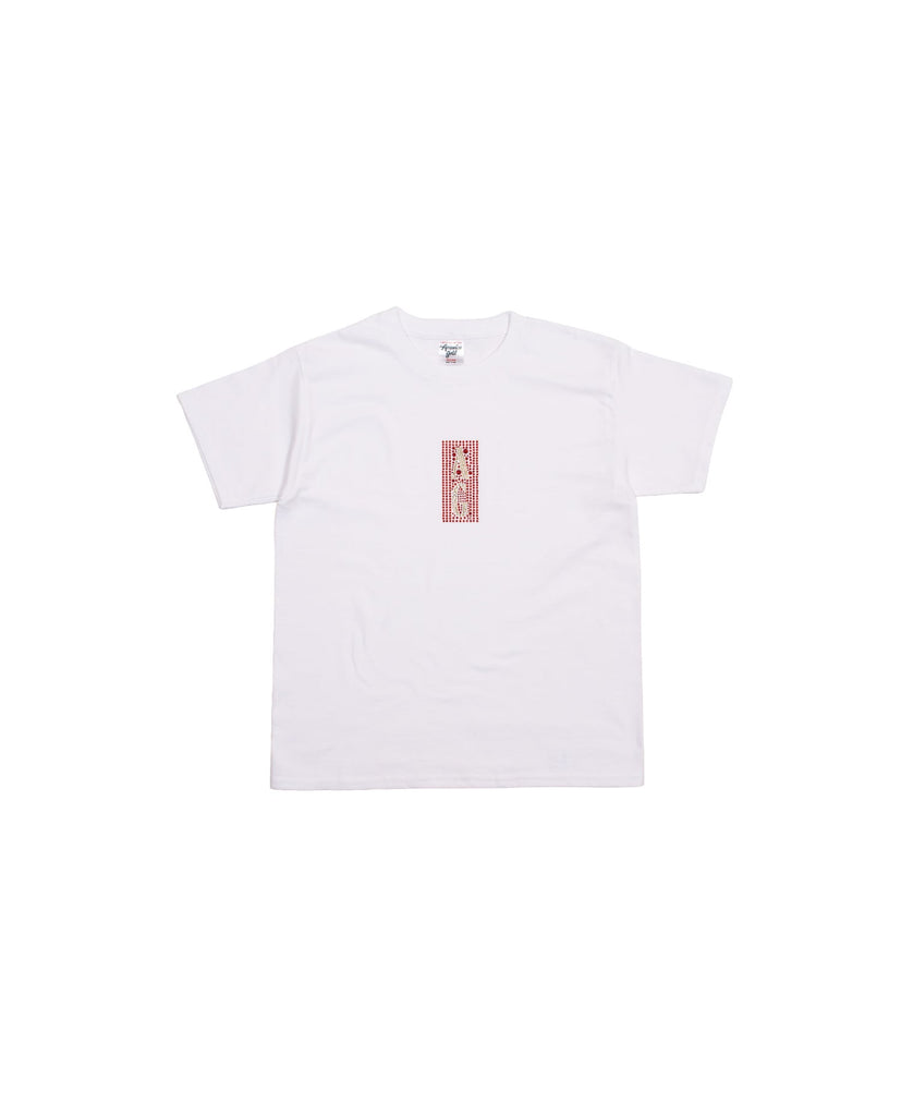 Acapulco Gold JAPAN Rhinestone Women’s S/S Tee White