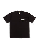 Acapulco Gold JAPAN 6.5oz Black Label Logo S/S Tee Black