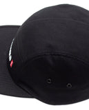Acapulco Gold JAPAN Black Label Logo Camp Cap Black