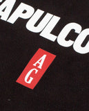 Acapulco Gold JAPAN Black Label Logo Canvas Tote Bag Black