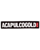 Acapulco Gold JAPAN Black Label Logo Scarf Towel Black