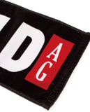 Acapulco Gold JAPAN Black Label Logo Scarf Towel Black