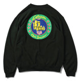 Lafayette x Den Souvenir Magazine Logo Crewneck Sweatshirt Green