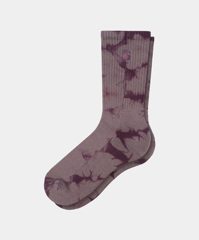 Carhartt WIP Vista Socks Dark Plum/Misty Thistle