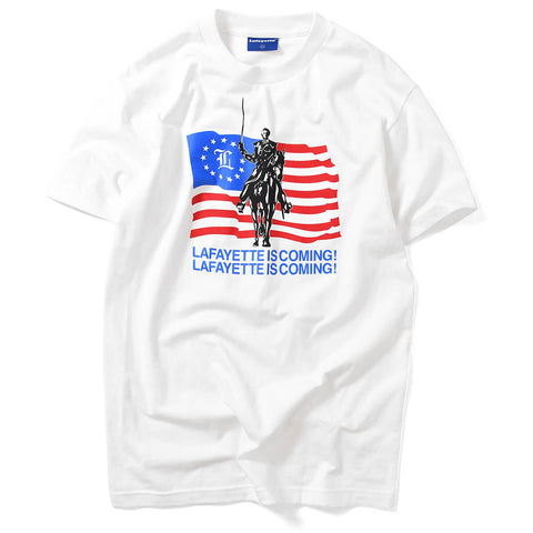 Lafayette Lafayette Is Coming S/S Tee White