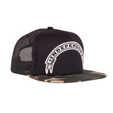 Independent Steady Mesh Trucker Hat Black/Camo