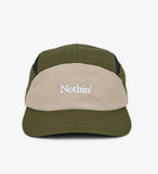 Nothin’ Special Runners Side Mesh 7-Panel Cap Olive