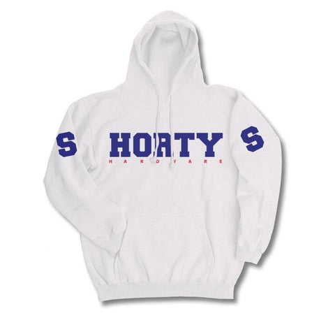 Shorty’s Skateboards S-HORTY-S Logo Pullover Hoodie White