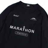 Belief NYC Marathon Mesh L/S Jersey Black