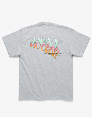 Nothin’ Special MC Clash S/S Tee Heather Grey