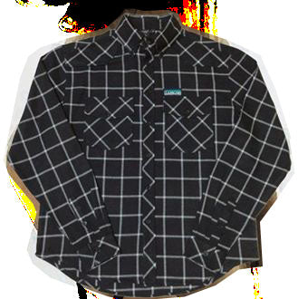 Brooklyn Work T35 Plaid Flannel L/S Shirt Black