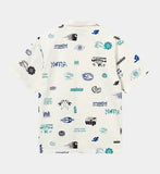 Carhartt WIP Motor City S/S Shirt Motor City Print , Wax