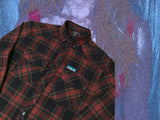 Brooklyn Work T35 Plaid Flannel L/S Shirt Red