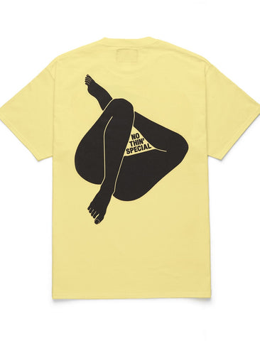 Nothin’ Special Invisible S/S Tee Light Yellow