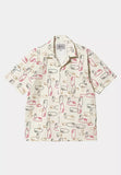 Carhartt WIP Sumor S/S Shirt Outline Print, Wax