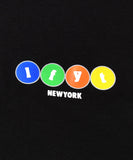 Lafayette Times Square Chocolate Banner S/S Tee Black