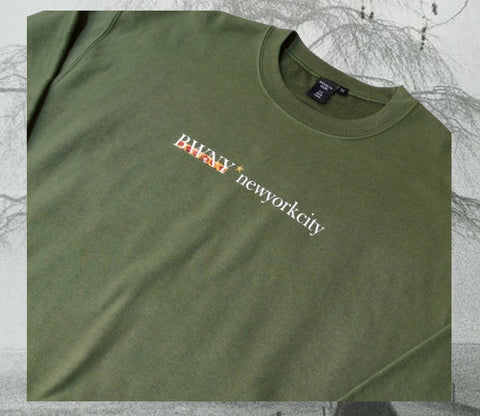 Brooklyn Work T41 Crewneck Sweatshirt Military Green