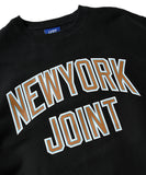 Lafayette New York Joint Crewneck Sweatshirt Black