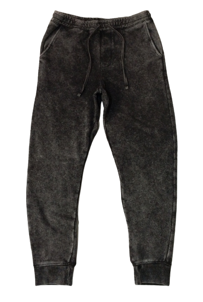 Brooklyn Work T97 Mineral Wash Fleece Pants Black