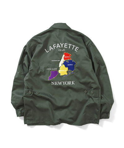 Lafayette NY Souvenir BDU L/S Shirt Olive
