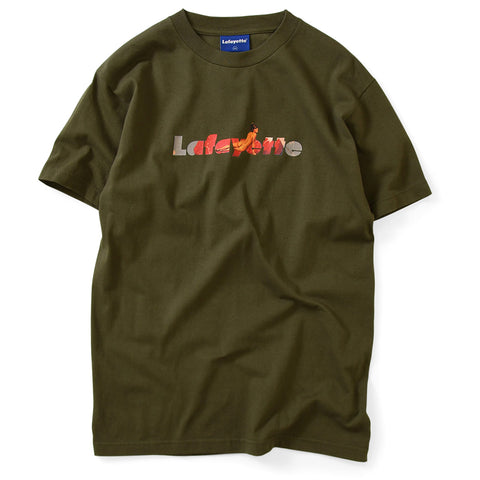 Lafayette x Killiman Jah Low Works Mind Power Logo S/S Tee Olive
