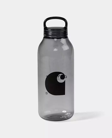 Carhartt WIP Logo Water Bottle Smoke (In Store Pickup Only)