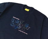 Twentyfourseven Sound System Heavyweight S/S Tee Navy