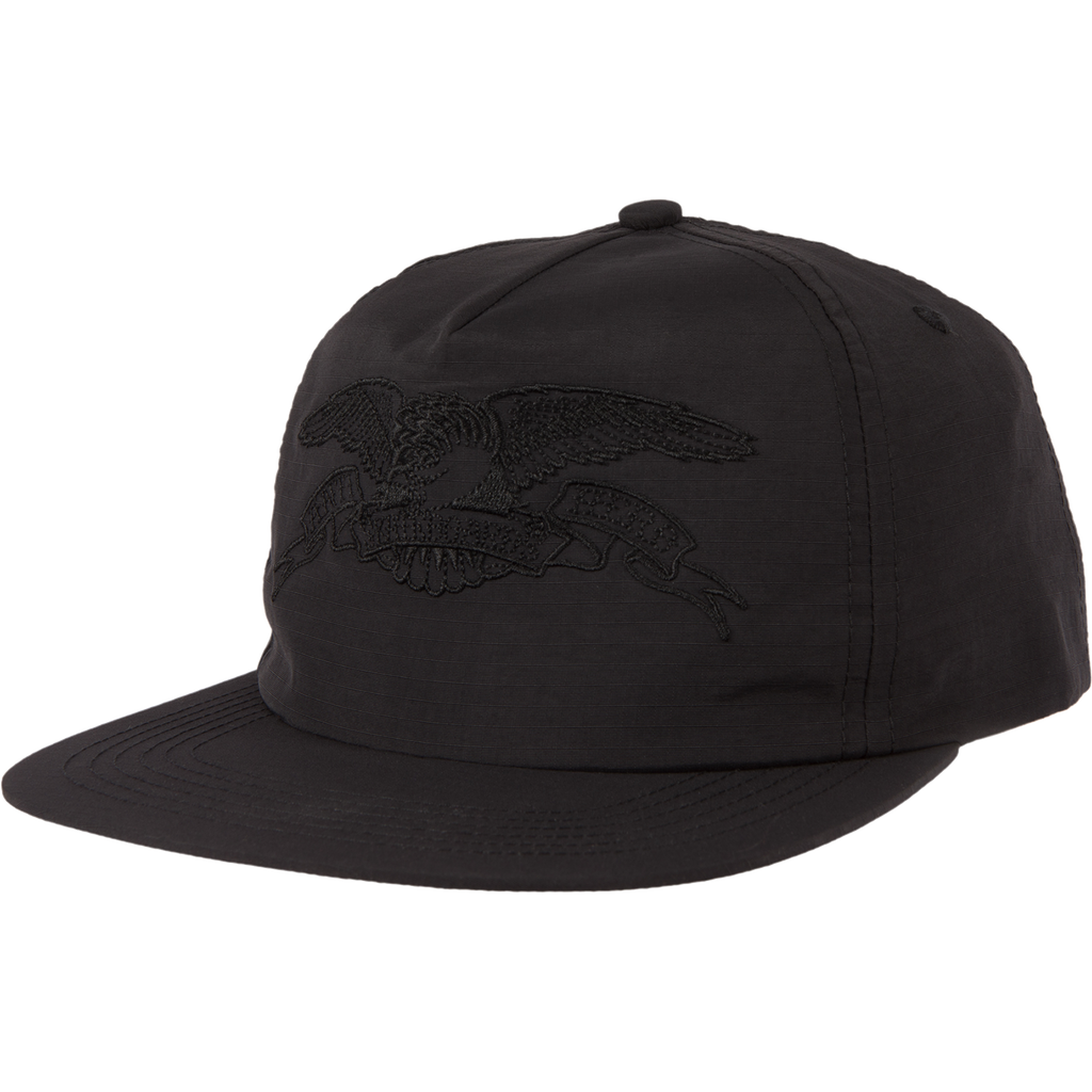 Anti Hero Basic Eagle Emb Snapback Hat Black/Black