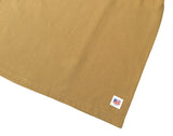 Twentyfourseven Tap Heavyweight S/S Tee Mustard