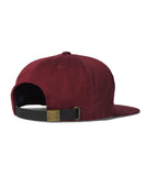 Lafayette Old Glory Arch Logo Flat Visor Cap Burgundy