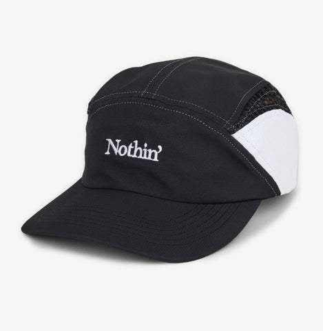 Nothin’ Special Runners Side Mesh 7-Panel Cap Black