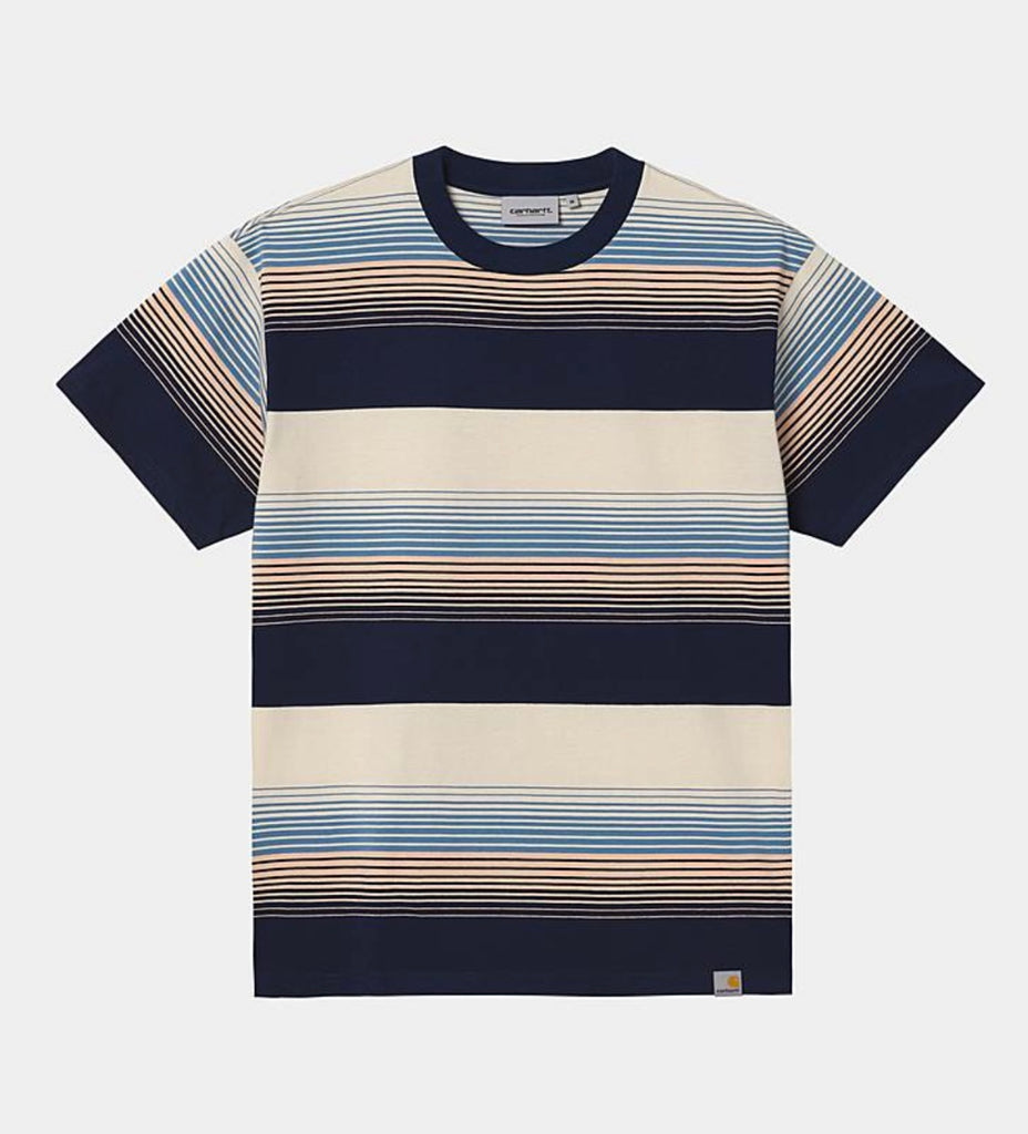 Carhartt WIP Hanmore S/S Tee Hanmore Stripe/Mizar