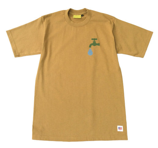 Twentyfourseven Tap Heavyweight S/S Tee Mustard