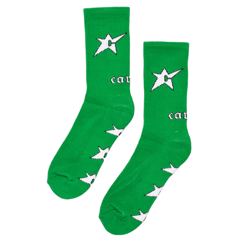 Carpet C-Star Socks Green