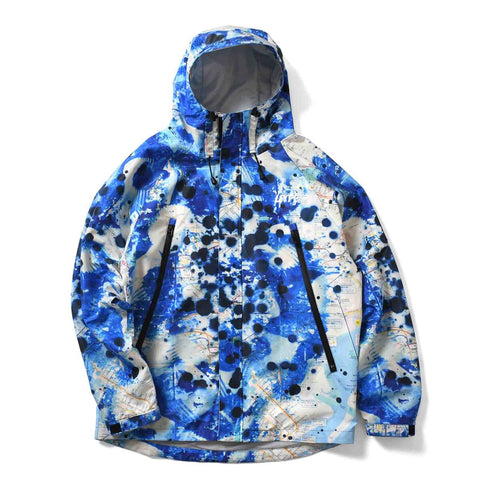 Lafayette x Stash Subway Map 3Layer Nylon Jacket Blue