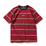 Lafayette Multi Striped S/S Tee Red