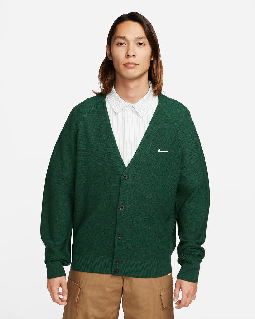 Nike SB skateboard cardigan DQ6307-341 Gorge Green/White (In Store Pickup Only)