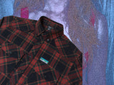 Brooklyn Work T35 Plaid Flannel L/S Shirt Red
