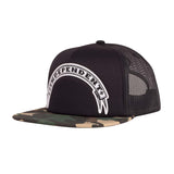 Independent Steady Mesh Trucker Hat Black/Camo