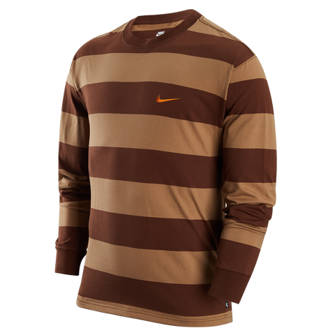 Nike SB Skate L/S Tee DV9147-259 Cacao Wow/Dk Driftwood (In Store Pickup Only)