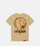 10 Deep Work In Progress S/S Tee Old Gold