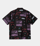 Carhartt WIP Dreams S/S Shirt Dreams Print , Black Heavy Enzyme Wash (In Store Pickup Only)
