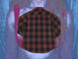 Brooklyn Work T35 Plaid Flannel L/S Shirt Red