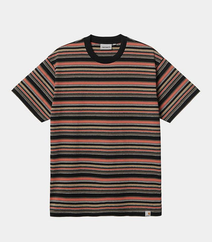 Carhartt WIP Riggs S/S Tee Riggs Stripe/Black (In Store Pickup Only)